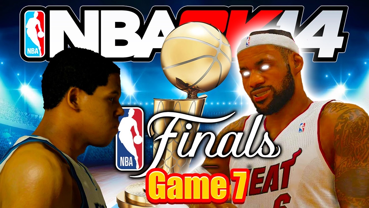 Игра NBA 2014, но это седьмая игра финала НБА. 
