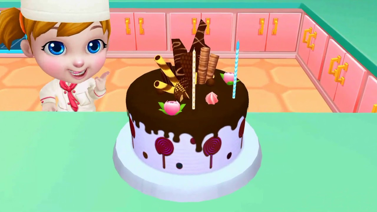 My Bakery Empire Bake Decorate & Serve Cakes, Chocolate Cake Cooking