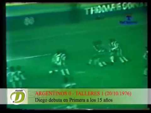Debut de Maradona en Argentinos Juniors 1976