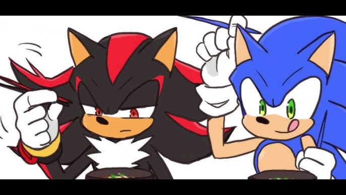 SSSJarka on X: Sonic and shadow are kissing! Omg sonadow is real 😱   / X