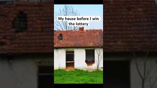 My house before I win the lottery VS After … #funny #comedy #gaming #viral #fortnite #viral #rich