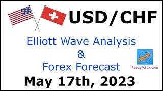USD CHF Elliott Wave Analysis | Forex Forecast May 17, 2023 | USDCHF Analysis Today