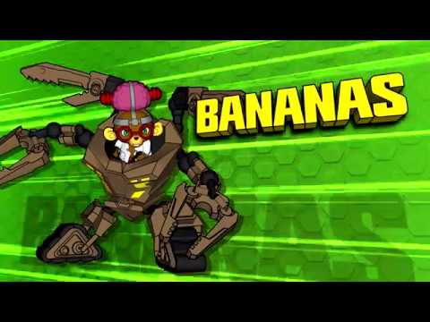 Ready2Robot | Slime Robot Battles | Aflevering 2: Wedgie Vs. Bananas