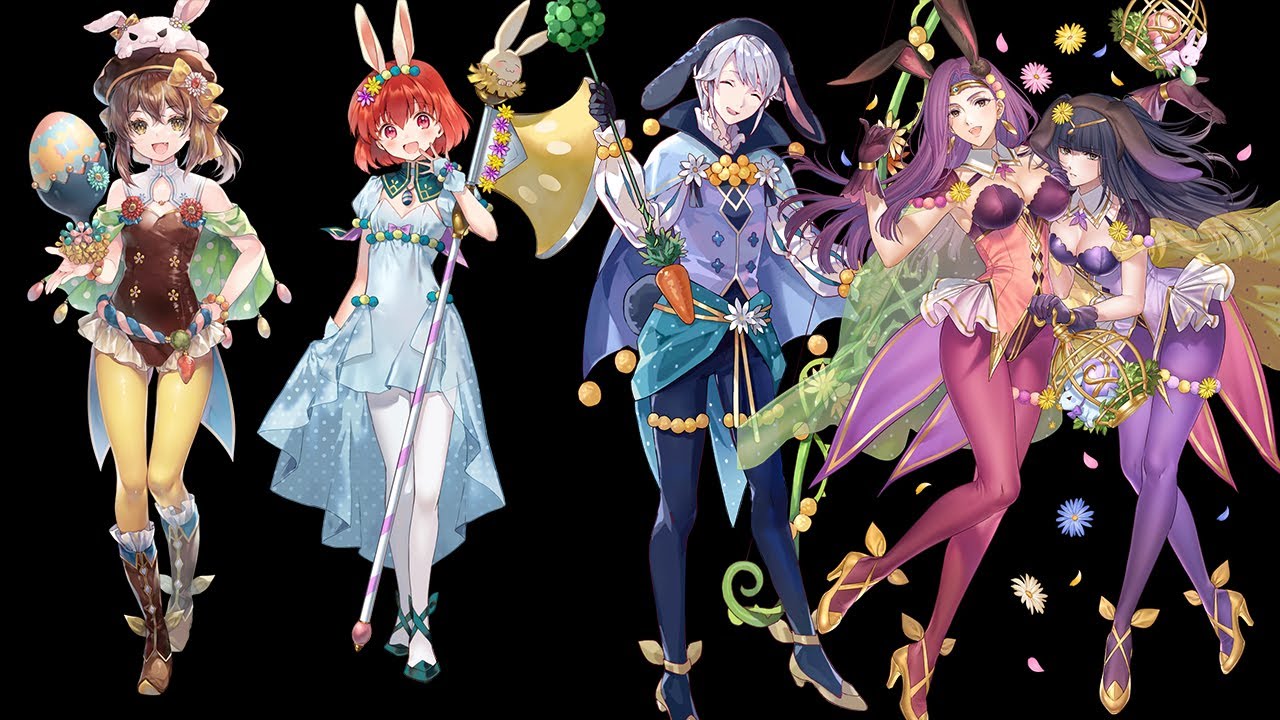 Fire Emblem Heroes : Voice Clips - Hop-and-Go-Seek (Delthea, Maria, Henry, Sonya & Tharja Duo)