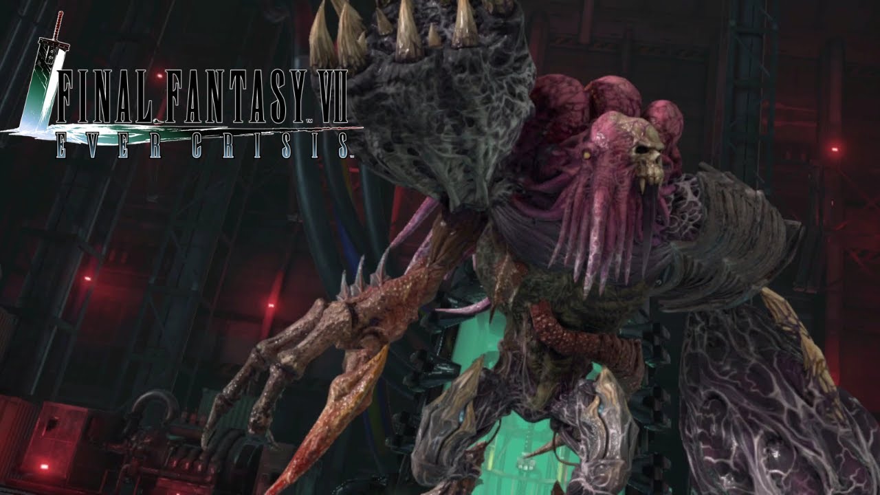 Final Fantasy VII Ever Crisis - Specimen H0512 Boss Fight - YouTube