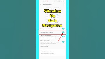How to Enable Back Button Vibrations on Android ||Back Button vibration ON Kaise Kare||#shorts#viral