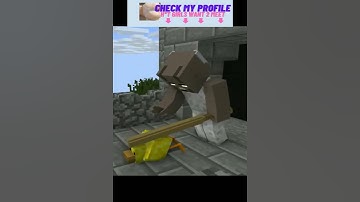 Surviving the Illager Raids in Minecraft: Raid Defense Strategies #shorts