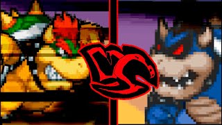 Bowser Vs Dark Bowser Sprite Animation Recreation
