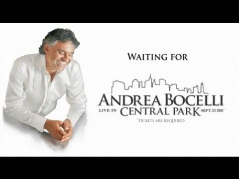 Waiting for Andrea Bocelli Live in Central Park mp3 ke stažení