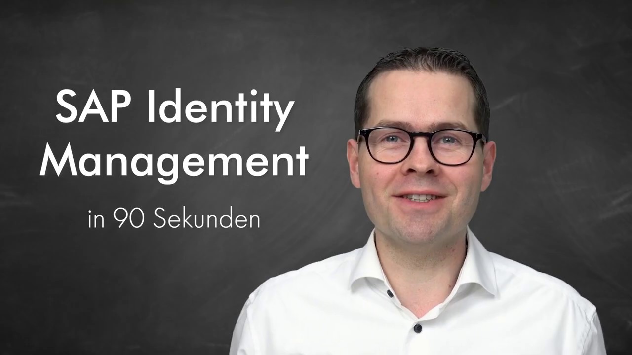 SAP Identity Management erklärt in 90 Sekunden