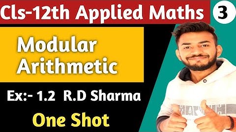 Numbers, Quantification & Numerical applications Part 3 class 12 applied maths chapter 1 (Ex. 1.2)