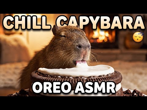 Capybara Oreo Cookie ASMR | Refreshing 💫 | #imastudio @ImaStudio_ai 