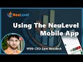 Using the neulevel crm mobile app