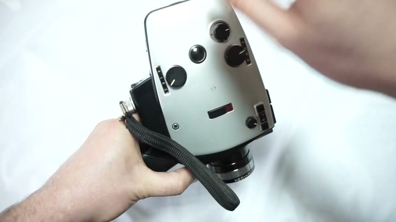 TESTED Super 8 camera working analog film camera 8mm Bauer C Royal