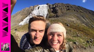 Icelandic Waterfalls and Hot Springs! Travel Iceland vlog! 🚐