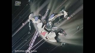 Gundam GP02A Atomic Bazooka Scene