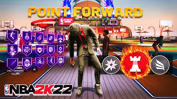 This POINT FORWARD BUILD is DOMINATING NBA 2K22