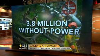 Sandy's aftermath: The latest stats