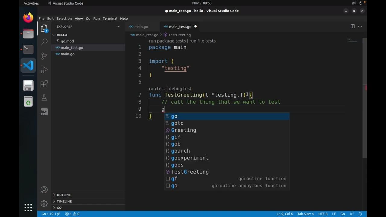 Testing in Go A Quick Introduction YouTube