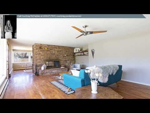 201 Pattee Creek Drive, Missoula, MT home video tour