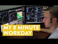 [LIVE] Day Trading | My 8 Minute Workday (side hustle power!)