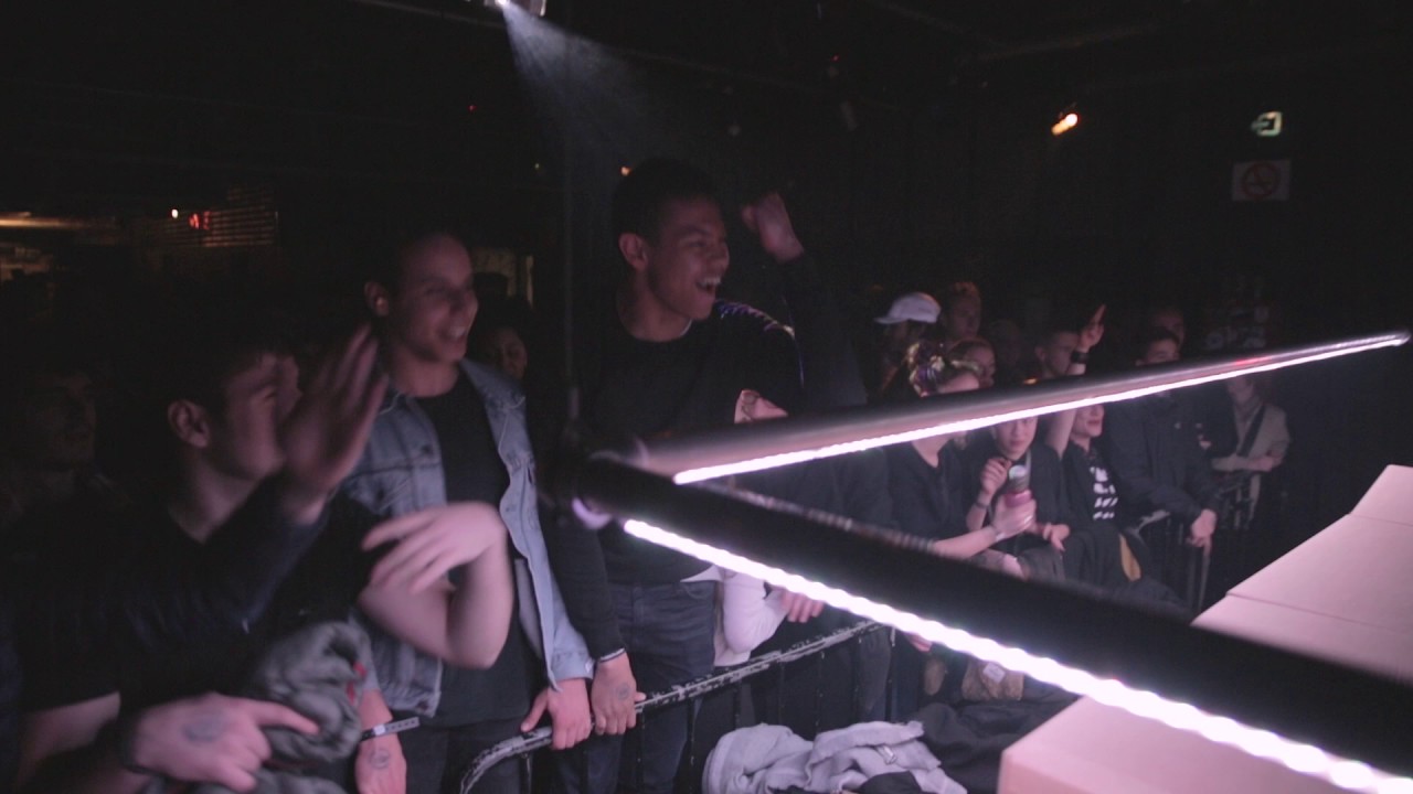 Pablo Valentino intro at Recyclart Brussels