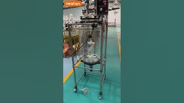100L double-layer glass reactor