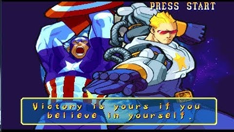 Marvel vs Capcom - Clash of Super Heroes (Captain America Commando Arcade)