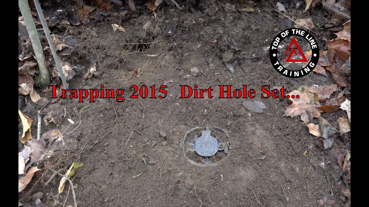 How to make a Dirt Hole Set for Coyote - YouTube