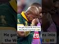 He got injured 4 mins into a World Cup Final 😢🇿🇦 #springboks #boks #rugby