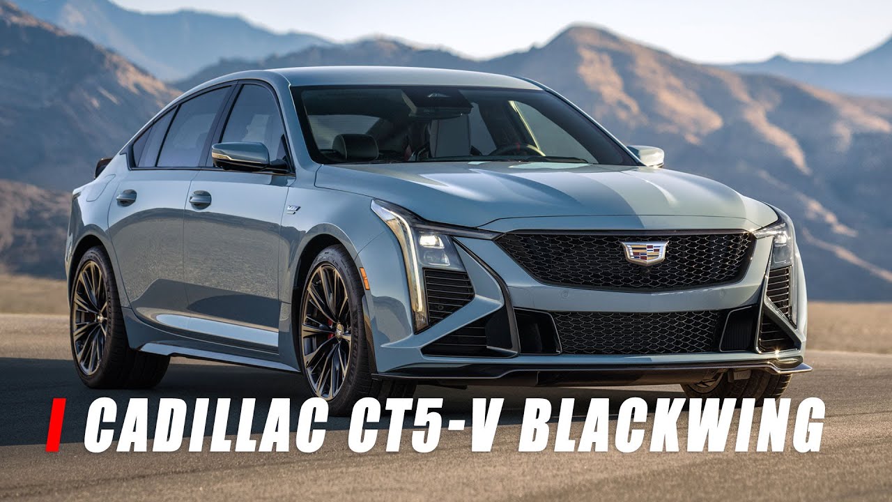 2025 Cadillac CT5-V Blackwing Facelift - YouTube