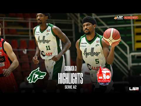 Halley Campania Avellino Basket-Unieuro Forlì | HL Giornata 3 Serie A2 2026/27