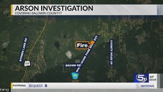 Arson investigation underway in Bay Minette