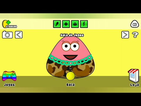 Pequeno jogo de POU #5  em direção aos níveis 1000 