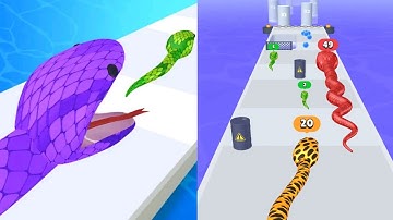 Snake Run Race| Walkthrough All Levels| android,gameplay - part 2