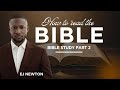 BIBLE STUDY | HOW TO READ THE BIBLE 2/5 | EJ NEWTON