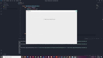 #9 CheckBox Qt for python