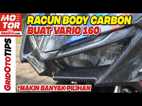 Pilihan Body Carbon Buat Honda Vario 160  Gridoto Tips