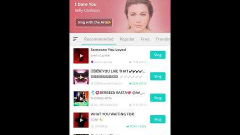 Finding a Song on Smule and starting a Duet / Collab