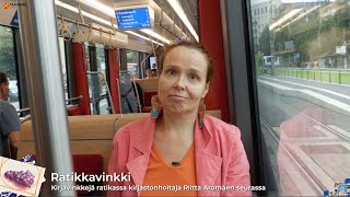 Ratikkavinkki. Kirjavinkkejä Ratikassa
