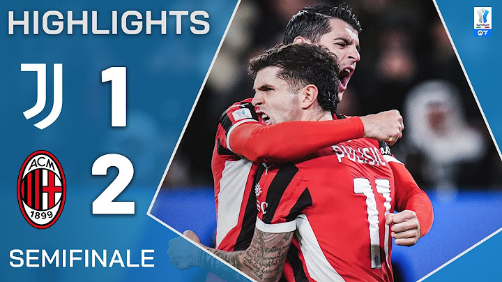 JUVENTUS-MILAN 1-2 | HIGHLIGHTS | SEMIFINALE | EA SPORTS FC Supercup 2025