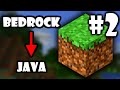 Minecraft BEDROCK player plays JAVA for the first time (PART 2)