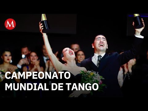 Pareja argentina gana el campeonato mundial de tango