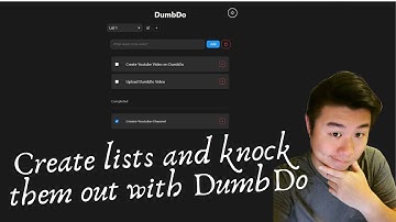 DumbDo: The Simple Self-Hosted To-Do List That Gets Things Done!