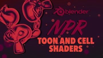 NPR Blender 2.8 - Comic book/ Manga ink shader / Toon Shader.