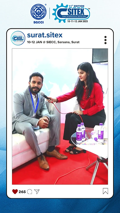 MEXUM TEXINK PVT. LTD. | SITEX Expo | Exhibition in Surat | SGCCI | Textile Machineries | Waterjet