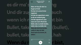 MERO, AYLIVA - Bullet (Lyrics)