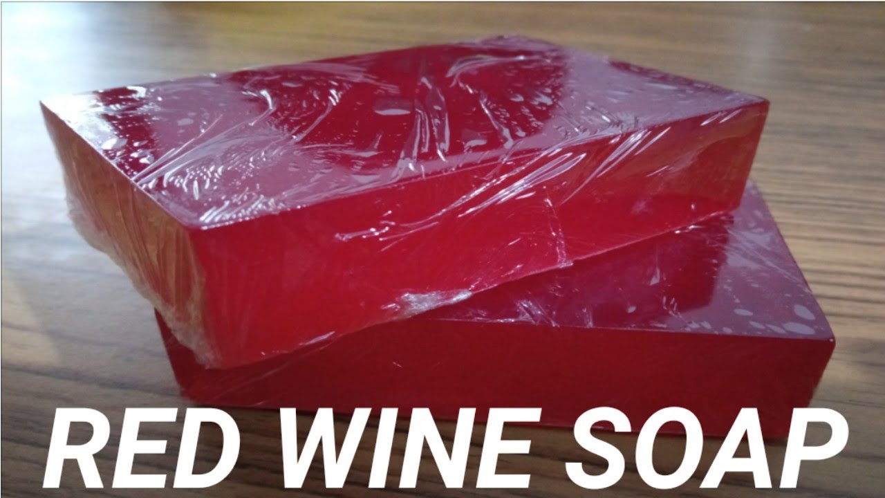 Red Wine Soap Making in Home! Beauty Soap making! Soap Making Malayalam
