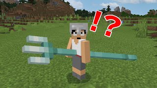 トライデントになってみた。【Minecraft】#shorts