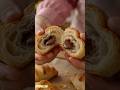 کروسان شکلاتی لایهلایه 🥐 ترد بیرون، شکلاتی داخلChocolate Croissant Flaky & Melty Inside